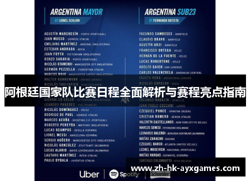 阿根廷国家队比赛日程全面解析与赛程亮点指南 阿根廷国家队比赛日程全面解析与赛程亮点指南