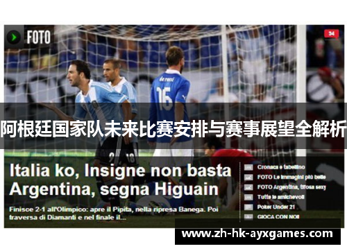 阿根廷国家队未来比赛安排与赛事展望全解析 阿根廷国家队未来比赛安排与赛事展望全解析